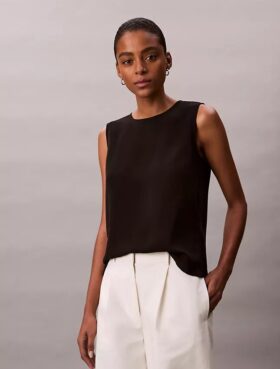 Flowing Relaxed Sleeveless Top