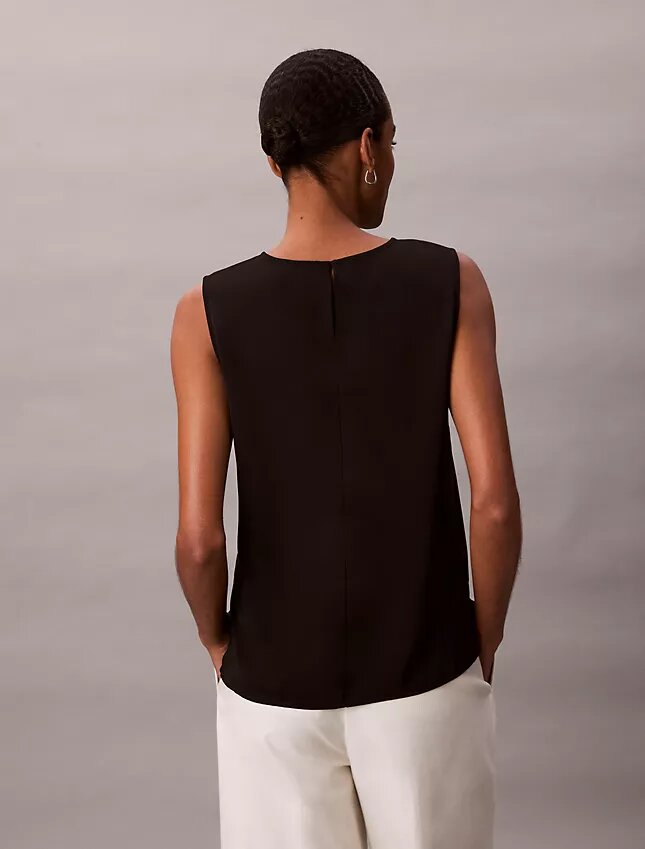 Flowing Relaxed Sleeveless Top Flowing Relaxed Sleeveless Top