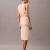 Flowing Stripe Midi Wrap Dress Flowing Stripe Midi Wrap Dress