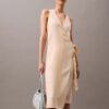 Flowing Stripe Midi Wrap Dress Flowing Stripe Midi Wrap Dress