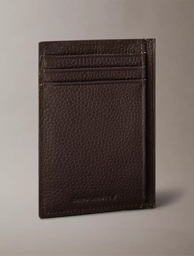 Foil Embossed Logo Card Case Foil Embossed Logo Card Case
