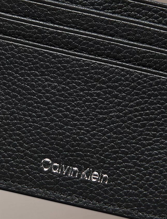 Foil Embossed Logo Card Case Foil Embossed Logo Card Case