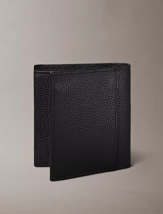 Foil Embossed Logo Slim Bifold Wallet Foil Embossed Logo Slim Bifold Wallet
