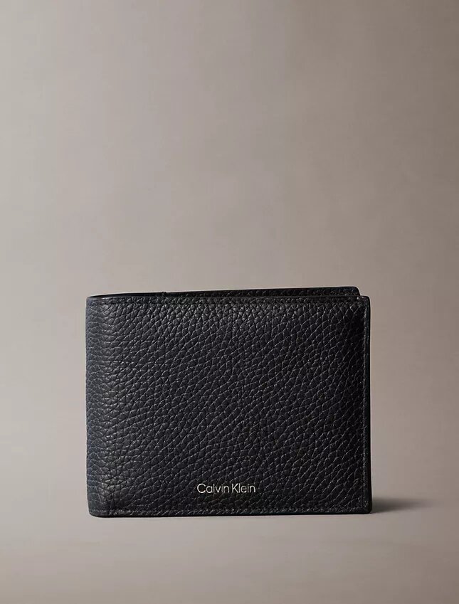 Foil Embossed Logo Slim Trifold Wallet + Card Case Foil Embossed Logo Slim Trifold Wallet + Card Case