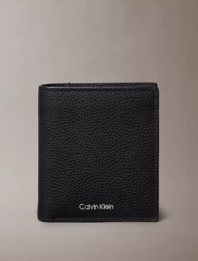 Foil Embossed Logo Slim Trifold Wallet + Card Case