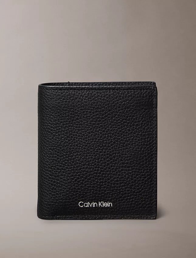Foil Embossed Logo Slim Trifold Wallet + Card Case Foil Embossed Logo Slim Trifold Wallet + Card Case