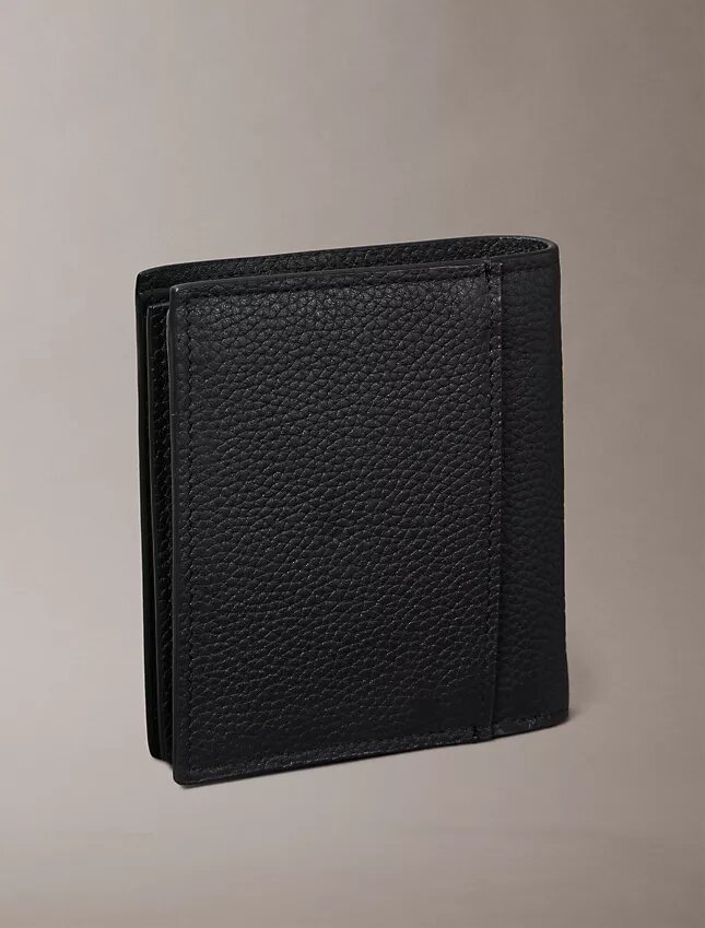 Foil Embossed Logo Slim Trifold Wallet + Card Case Foil Embossed Logo Slim Trifold Wallet + Card Case