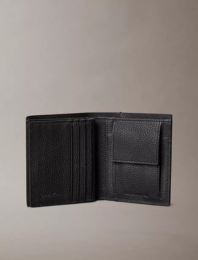 Foil Embossed Logo Slim Trifold Wallet + Card Case Foil Embossed Logo Slim Trifold Wallet + Card Case