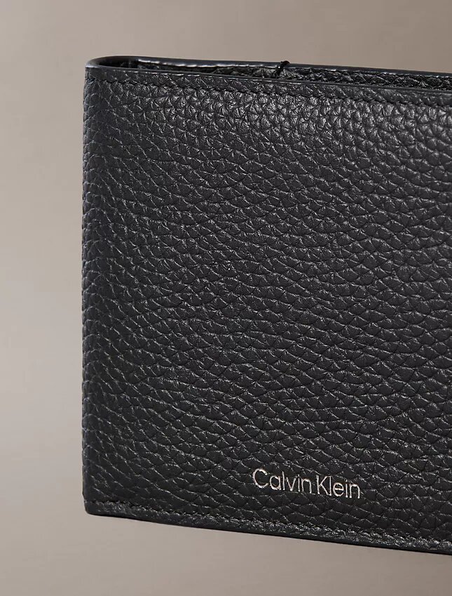Foil Embossed Logo Slim Trifold Wallet + Card Case Foil Embossed Logo Slim Trifold Wallet + Card Case