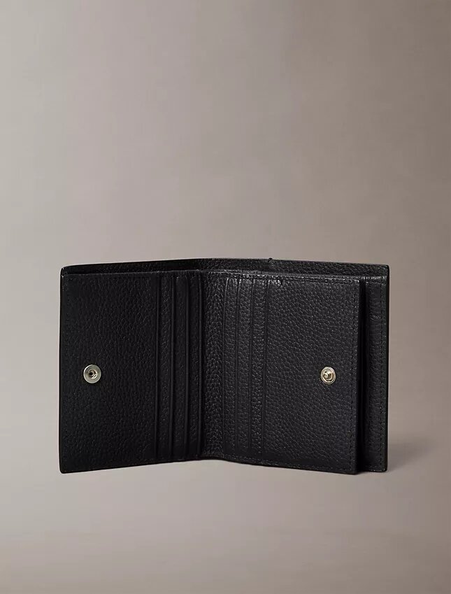 Foil Embossed Logo Slim Trifold Wallet + Card Case Foil Embossed Logo Slim Trifold Wallet + Card Case