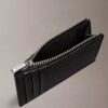 Foil Embossed Logo Zip Card Case Foil Embossed Logo Zip Card Case