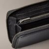Foil Embossed Logo Zip Wallet Foil Embossed Logo Zip Wallet