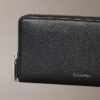 Foil Embossed Logo Zip Wallet Foil Embossed Logo Zip Wallet