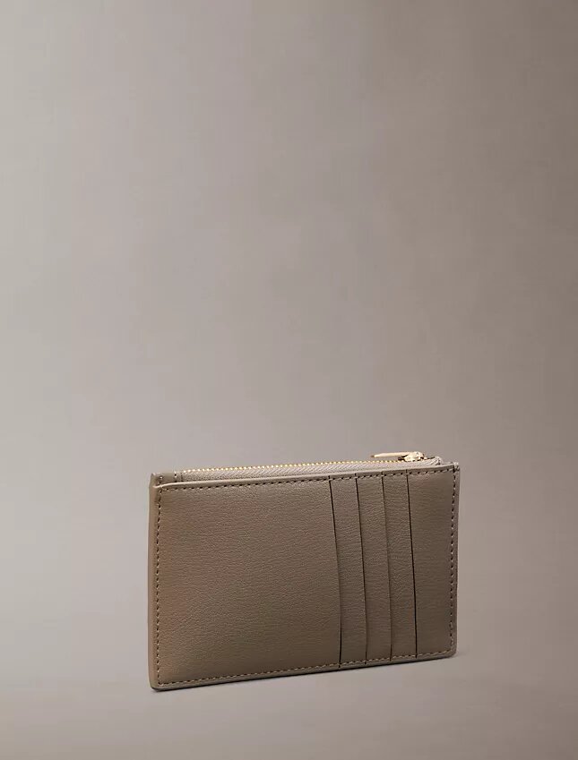 Foil Logo Double Zip Card Case Foil Logo Double Zip Card Case