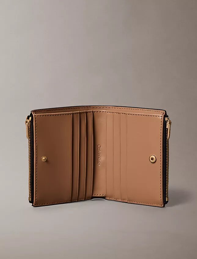 Foil Logo Double Zip Card Case Foil Logo Double Zip Card Case