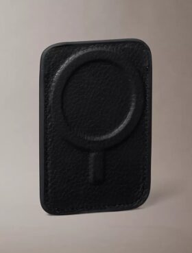 Foil Logo Magnetic Phone Card Case