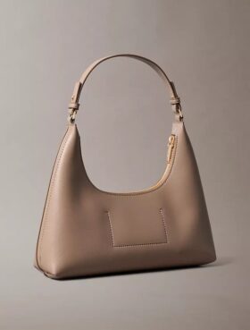 Foil Logo Shoulder Bag