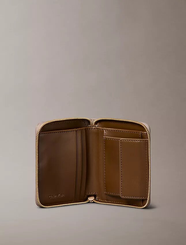 Foil Logo Square Zip Wallet Foil Logo Square Zip Wallet