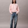 French Terry Cropped Relaxed Sweatshirt French Terry Cropped Relaxed Sweatshirt