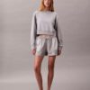 French Terry Cropped Relaxed Sweatshirt French Terry Cropped Relaxed Sweatshirt