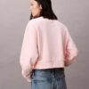 French Terry Cropped Relaxed Sweatshirt French Terry Cropped Relaxed Sweatshirt