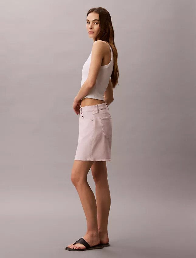 Garment-Dyed High Rise A-Line Shorts Garment-Dyed High Rise A-Line Shorts