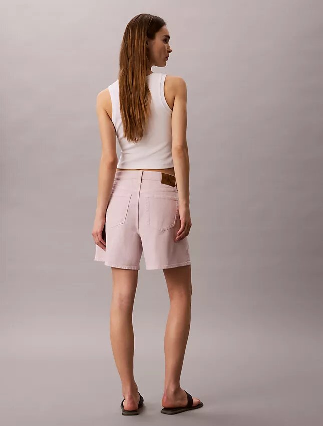 Garment-Dyed High Rise A-Line Shorts Garment-Dyed High Rise A-Line Shorts