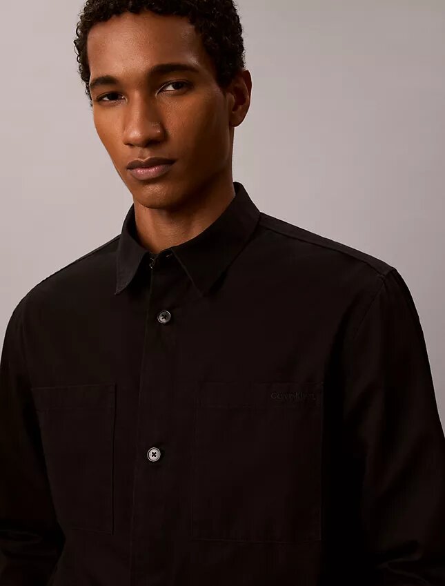 Garment Washed Twill Easy Overshirt Garment Washed Twill Easy Overshirt