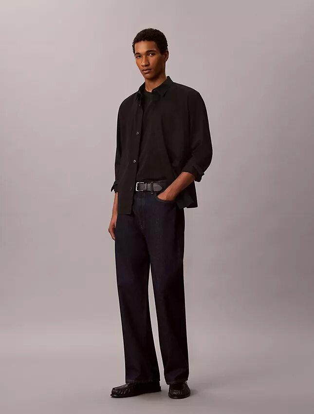 Garment Washed Twill Easy Overshirt Garment Washed Twill Easy Overshirt