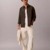 Garment Washed Twill Easy Overshirt