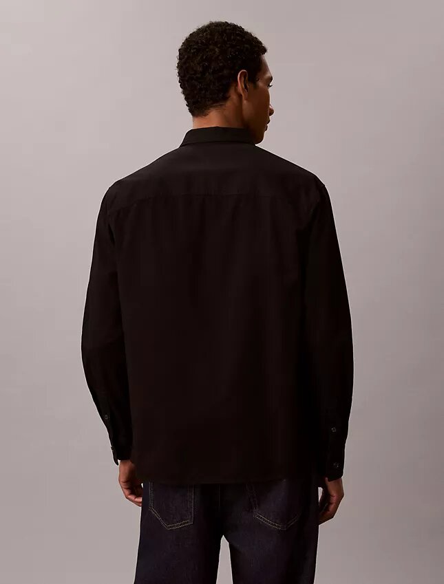 Garment Washed Twill Easy Overshirt Garment Washed Twill Easy Overshirt