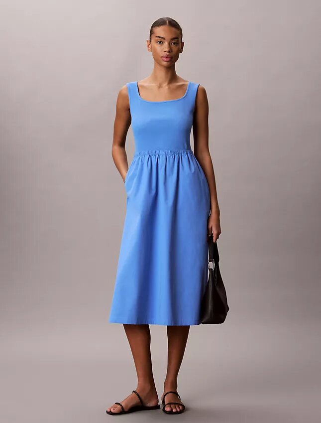 Gathered Midi Dress Gathered Midi Dress