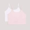 Girls 2-Pack Shelf Bra Camisole
