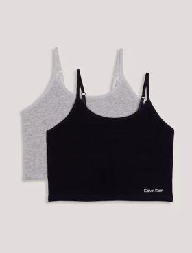 Girls 2-Pack Shelf Bra Camisole Girls 2-Pack Shelf Bra Camisole