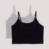 Girls 2-Pack Shelf Bra Camisole Girls 2-Pack Shelf Bra Camisole