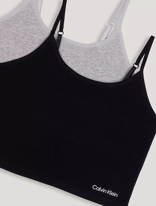 Girls 2-Pack Shelf Bra Camisole Girls 2-Pack Shelf Bra Camisole