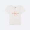 Girls Chunky Rib Monologo Tee Girls Chunky Rib Monologo Tee