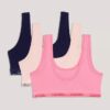 Girls Cotton Stretch 3-Pack Bralette
