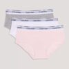 Girls Cotton Stretch 3-Pack Hipster