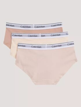 Girls Cotton Stretch 3-Pack Hipster Girls Cotton Stretch 3-Pack Hipster