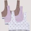 Girls Cotton Stretch 3-Pack Unlined Bralette Girls Cotton Stretch 3-Pack Unlined Bralette