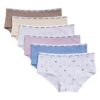 Girls Cotton Stretch 6-Pack Hipster