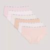 Girls Cotton Stretch 6-Pack Hipster Girls Cotton Stretch 6-Pack Hipster