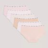 Girls Cotton Stretch 6-Pack Hipster Girls Cotton Stretch 6-Pack Hipster
