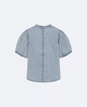 Girls Denim Button-Down Shirt