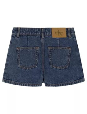Girls Denim Mini Skort
