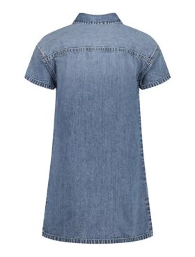 Girls Denim Shirt Dress