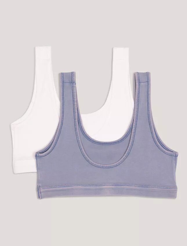 Girls Faded 2-Pack Bralette Girls Faded 2-Pack Bralette