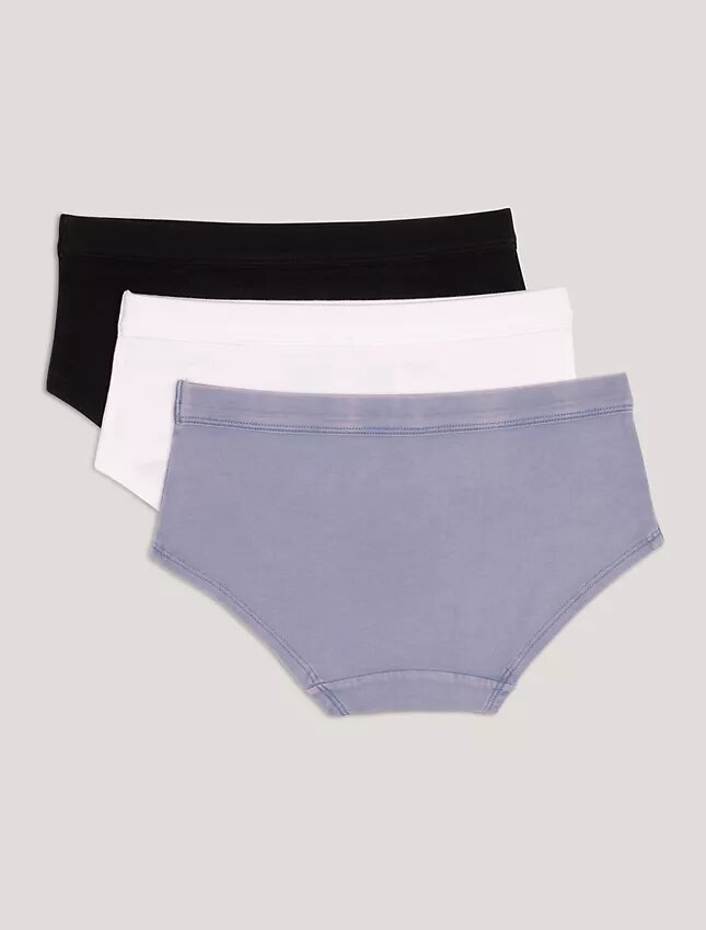 Girls Faded 3-Pack Hipster Girls Faded 3-Pack Hipster