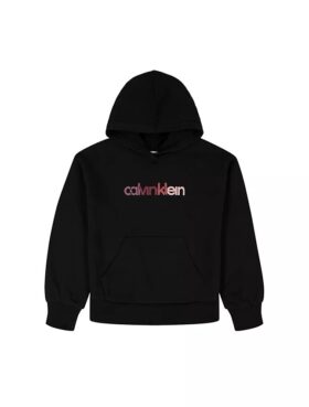 Girls Fleece Logo Graphic Hoodie